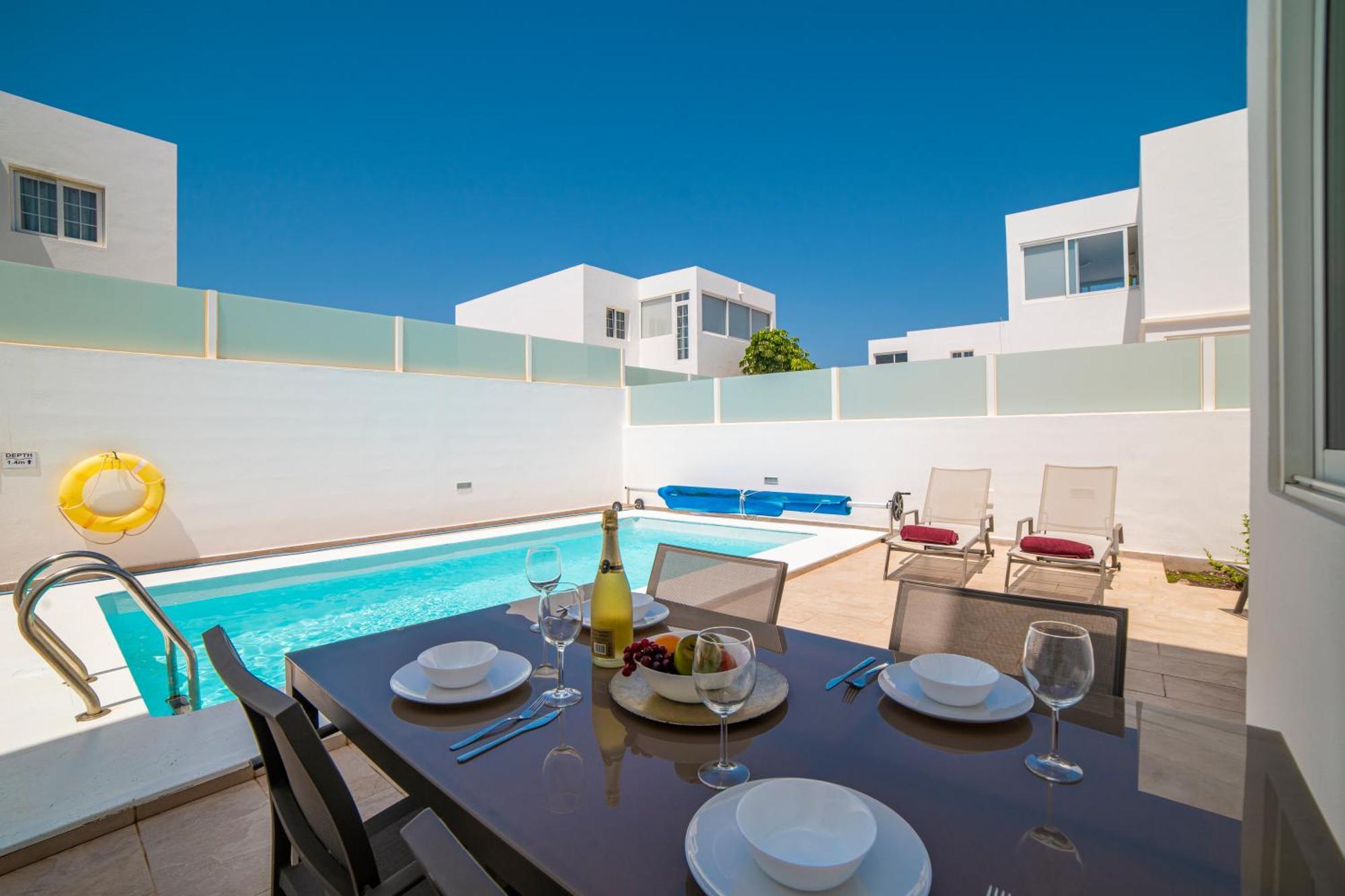 Villa Ocean Wave - Sea Views - Private Pool Playa Blanca  Exteriör bild